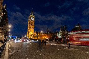 Night View Of Big Ben