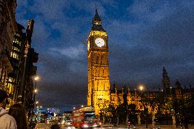 Night View Of Big Ben