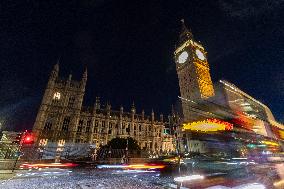 Night View Of Big Ben