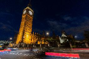 Night View Of Big Ben