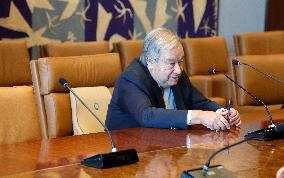 The Secretary-General With The Hon. Anne Hidalgo, Mayor Of Paris