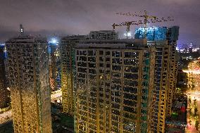 A Vanke Property Under Construction in Nanjing