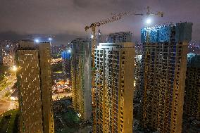 A Vanke Property Under Construction in Nanjing