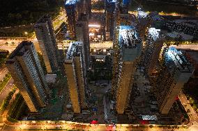 A Vanke Property Under Construction in Nanjing