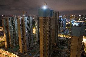 A Vanke Property Under Construction in Nanjing