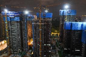 A Vanke Property Under Construction in Nanjing