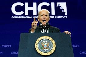 Joe Biden at Congressional Hispanic Caucus Gala - Washington