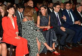 Queen Letizia Presents Environmental Awards - Madrid