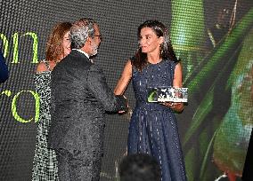 Queen Letizia Presents Environmental Awards - Madrid