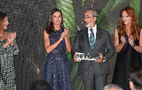 Queen Letizia Presents Environmental Awards - Madrid