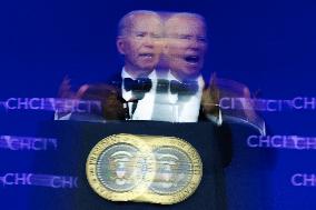 Joe Biden At Congressional Hispanic Caucus Gala - Washington