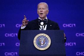 Joe Biden At Congressional Hispanic Caucus Gala - Washington