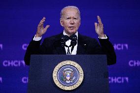 Joe Biden At Congressional Hispanic Caucus Gala - Washington