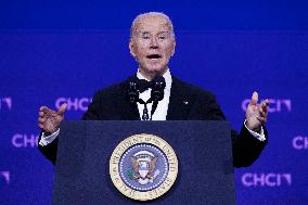 Joe Biden At Congressional Hispanic Caucus Gala - Washington