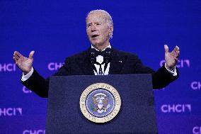 Joe Biden At Congressional Hispanic Caucus Gala - Washington