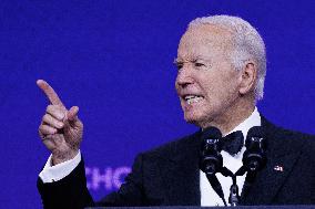 Joe Biden At Congressional Hispanic Caucus Gala - Washington