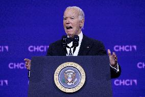 Joe Biden At Congressional Hispanic Caucus Gala - Washington