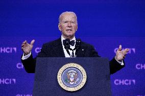 Joe Biden At Congressional Hispanic Caucus Gala - Washington