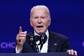 Joe Biden At Congressional Hispanic Caucus Gala - Washington