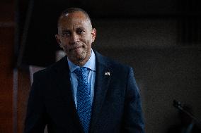 Hakeem Jeffries Gives Weekly Press Conference - Washington