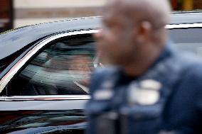 President Biden Arrives At The White House Following A Speech To The Economic Club In Washington DC On September 19, 2024