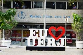 Students from the UERJ Resist Student Movement occupy UERJ.