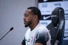 José Martinez's press conference at Corinthians