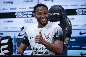 José Martinez's press conference at Corinthians