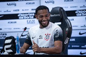 José Martinez's press conference at Corinthians