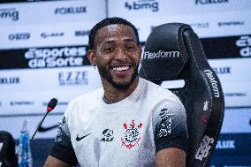 José Martinez's press conference at Corinthians