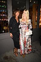 Claudia Schiffer And Helena Christensen At Bookmark Store - NYC