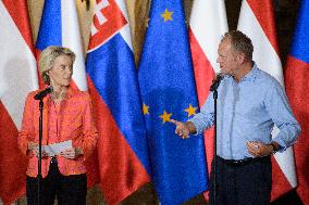 Flood-hit Region Leaders Meeting With Ursula Von Der Leyen To Discuss EU Aid.