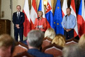 Flood-hit Region Leaders Meeting With Ursula Von Der Leyen To Discuss EU Aid.