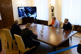 Flood-hit Region Leaders Meeting With Ursula Von Der Leyen To Discuss EU Aid.