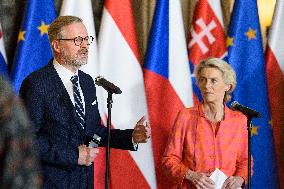 Flood-hit Region Leaders Meeting With Ursula Von Der Leyen To Discuss EU Aid.