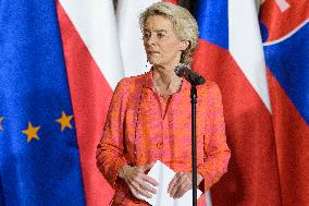 Flood-hit Region Leaders Meeting With Ursula Von Der Leyen To Discuss EU Aid.