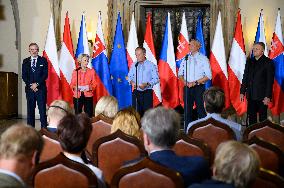 Flood-hit Region Leaders Meeting With Ursula Von Der Leyen To Discuss EU Aid.