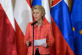 Flood-hit Region Leaders Meeting With Ursula Von Der Leyen To Discuss EU Aid.