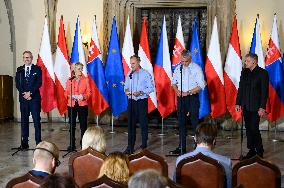 Flood-hit Region Leaders Meeting With Ursula Von Der Leyen To Discuss EU Aid.