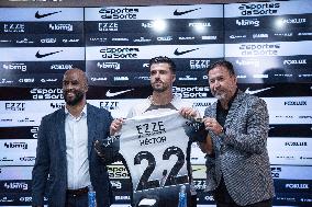 Press conference with Héctor Hernández at Corinthians