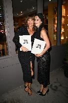 Claudia Schiffer And Helena Christensen At Bookmark Store - NYC