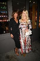 Claudia Schiffer And Helena Christensen At Bookmark Store - NYC