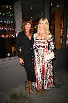 Claudia Schiffer And Helena Christensen At Bookmark Store - NYC