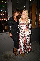 Claudia Schiffer And Helena Christensen At Bookmark Store - NYC