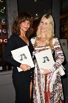 Claudia Schiffer And Helena Christensen At Bookmark Store - NYC