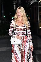 Claudia Schiffer Arrives At Bookmark Store - NYC