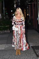 Claudia Schiffer Arrives At Bookmark Store - NYC