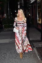 Claudia Schiffer Arrives At Bookmark Store - NYC