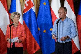 Flood-hit Region Leaders Meeting With Ursula Von Der Leyen To Discuss EU Aid.