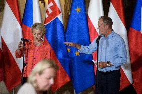 Flood-hit Region Leaders Meeting With Ursula Von Der Leyen To Discuss EU Aid.